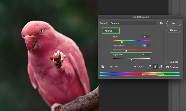 Hue / Saturation – Guide for Digital Design